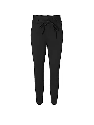VERO MODA | Pantaloni a vita alta vestibilità ampia VMEVA | schwarz